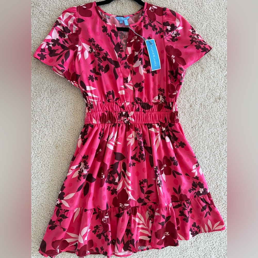 Draper James Floral Pink Dress